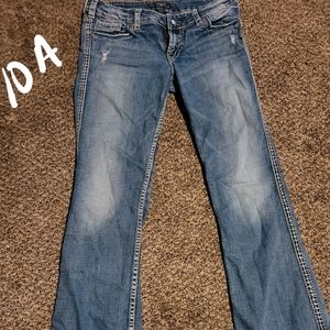 Silver suki jeans 33x34